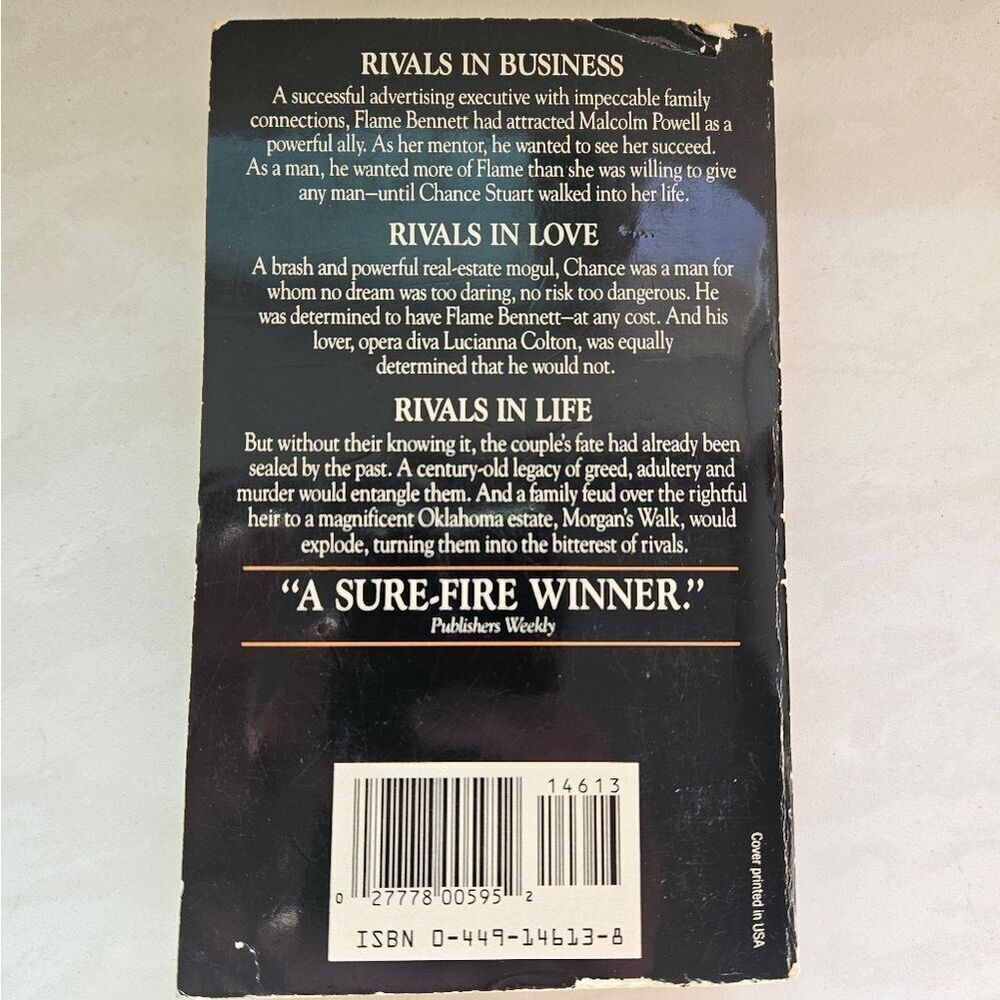 Janet Dailey 'Rivals' Paperback Book - Picture 4 of 4